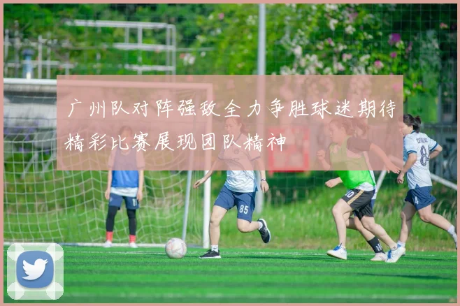 广州队对阵强敌全力争胜球迷期待精彩比赛展现团队精神