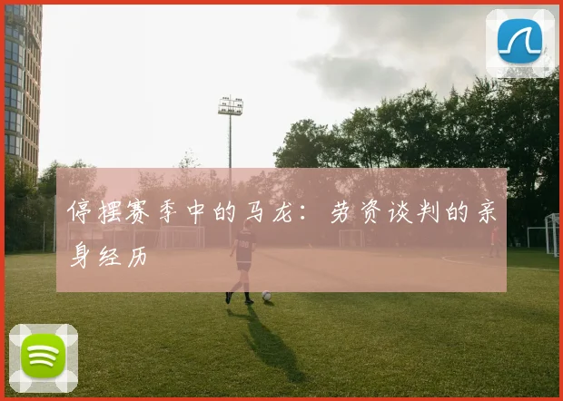 停摆赛季中的马龙：劳资谈判的亲身经历